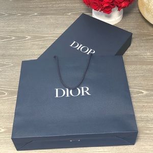 DIOR shopping bag & box